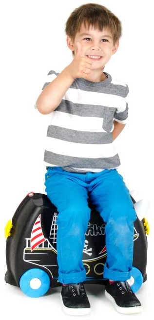 Trunki kelioninis lagaminas su ratukais vaikams | Piratas Pedro