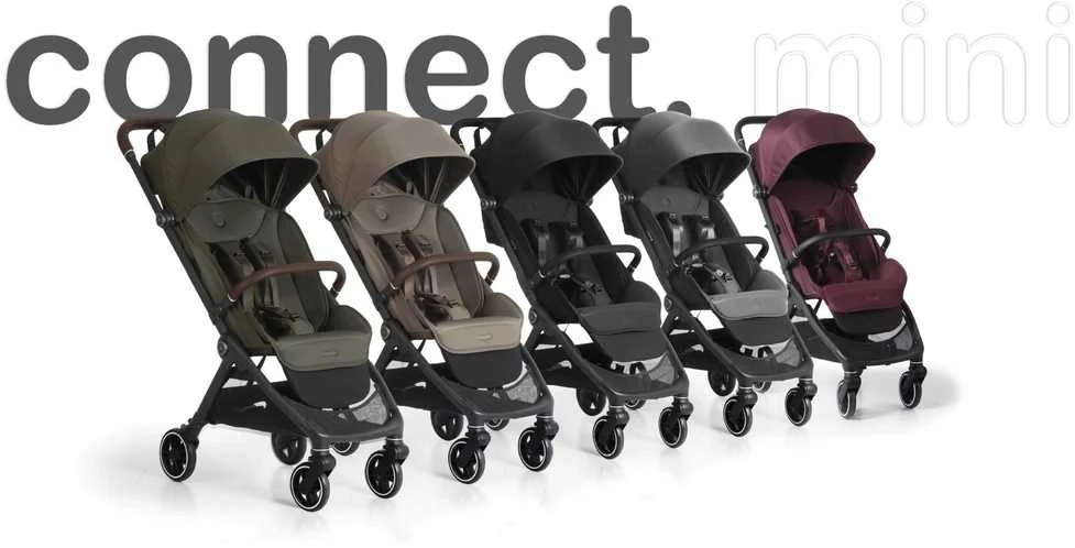 Vežimėlis Bumprider Connect mini - smėlio