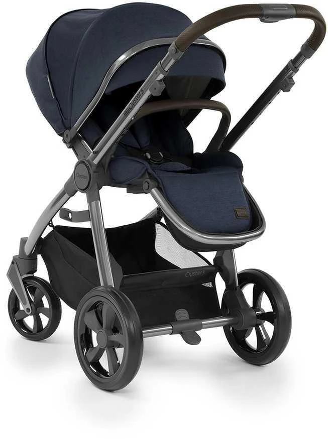 BabyStyle Oyster 3 stilingas vaikiškas vežimėlis | tamsiai mėlynos spalvos "Twilight"