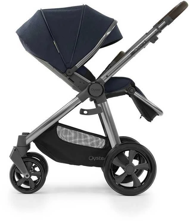 BabyStyle Oyster 3 stilingas vaikiškas vežimėlis | tamsiai mėlynos spalvos "Twilight"