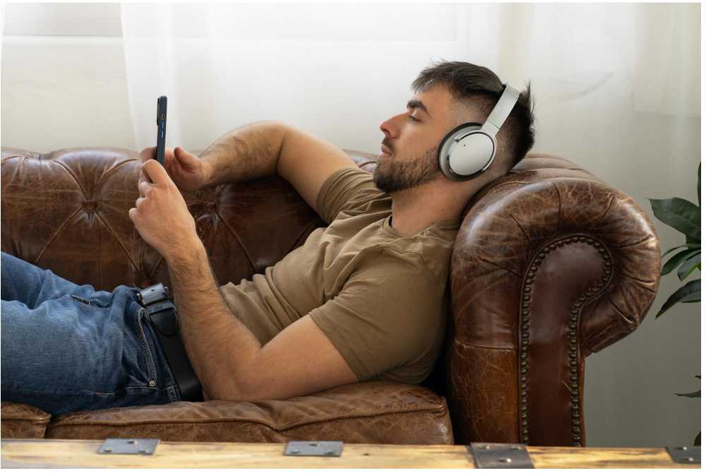 Buxton BHP 18000 Dilham SIlver - Bluetooth ausinės (sidabrinis)