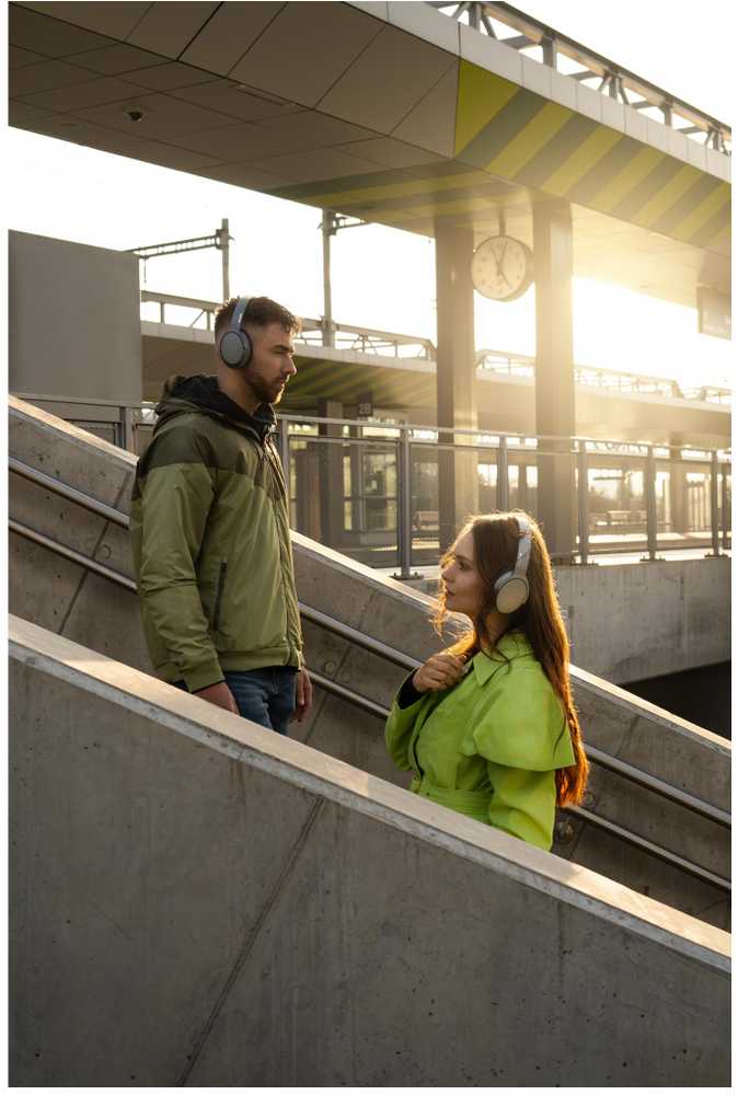 Buxton BHP 18000 Dilham SIlver - Bluetooth ausinės (sidabrinis)