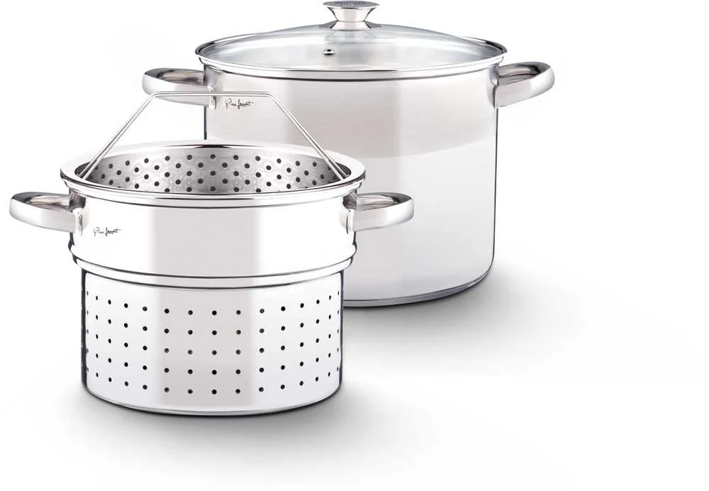 Makaronų puodas su sieteliu Lamart LT1067 6L Nerūdijantis plienas