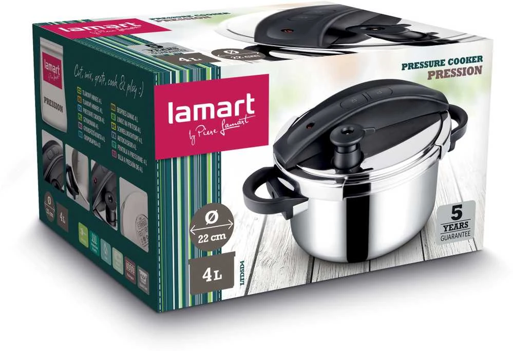 Lamart Greitpuodis Pression 4L 22cm (LTDSD4)