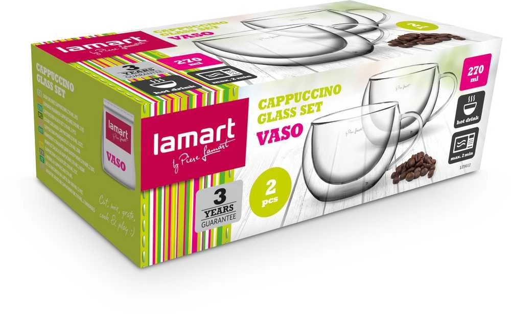 Lamart Cappuccino puodelis 270ml (LT9012)