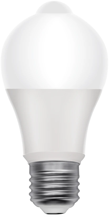 RLL 317 RLL 317 A60 E27 PIR lemputė 8W WW RETLUX