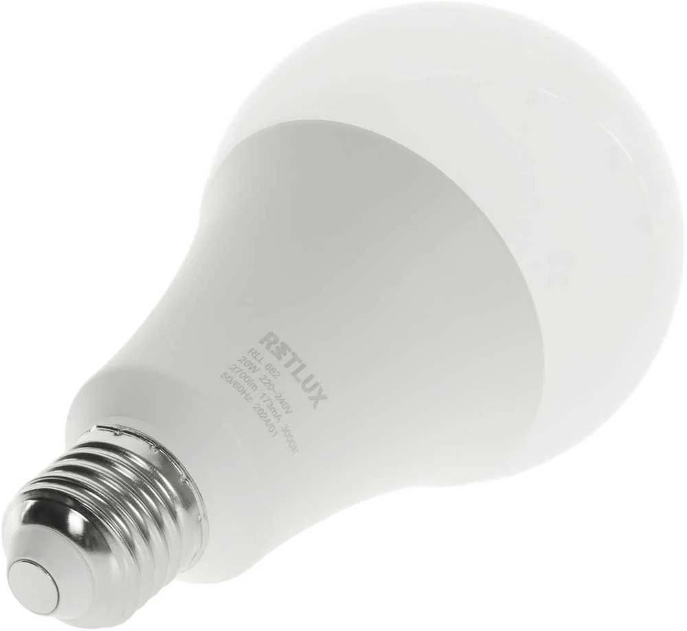 RLL 662 A80 E27 lemputė 20W WW D RETLUX