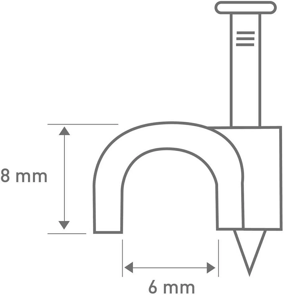 RCC 6 cable clamp 6mm 40pcs RETLUX