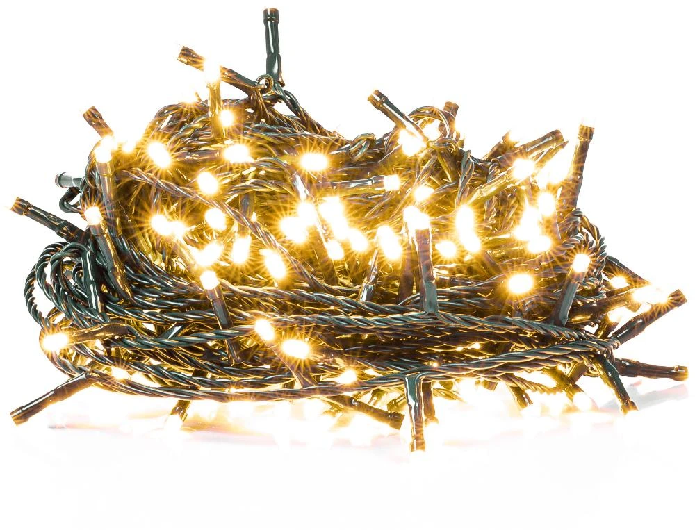Kalėdinės lemputės Retlux 200 LED šiltai baltos spalvos