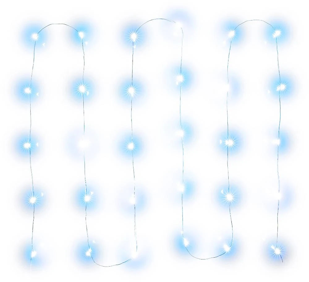 Retlux RETLUX Kalėdinės dekoracijos - RXL 258 Kalėdinė puošmena 30LED, nano, 3m + 0,3m tiekimas, 3x AA, swisshios balkos