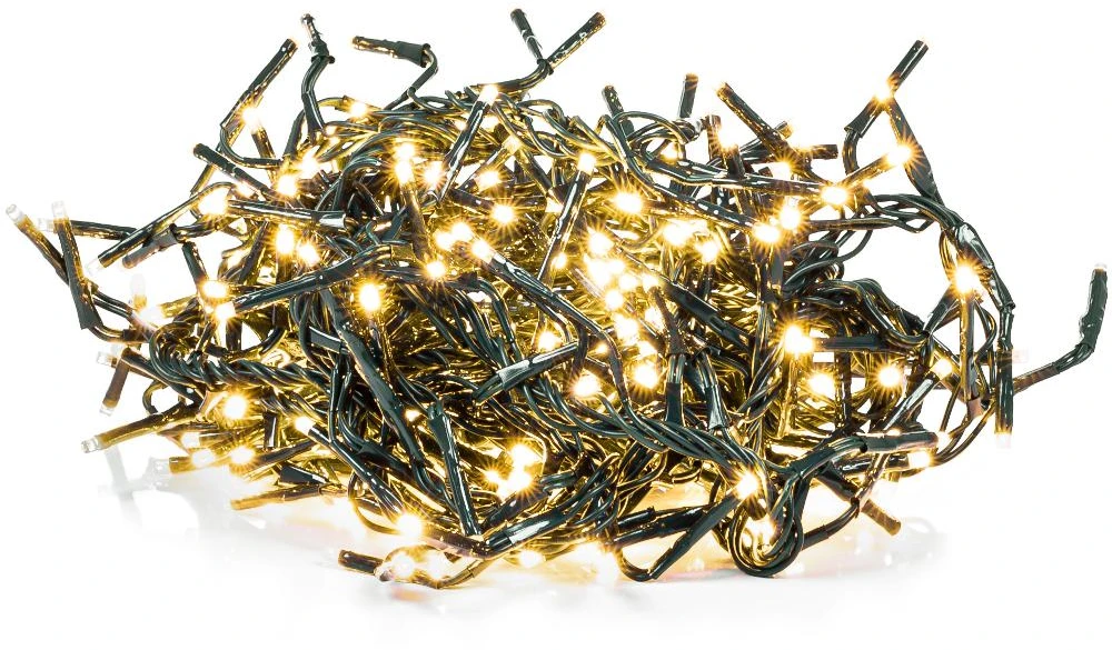 Kalėdų žiburiai Retlux 600 LED balta, šilta