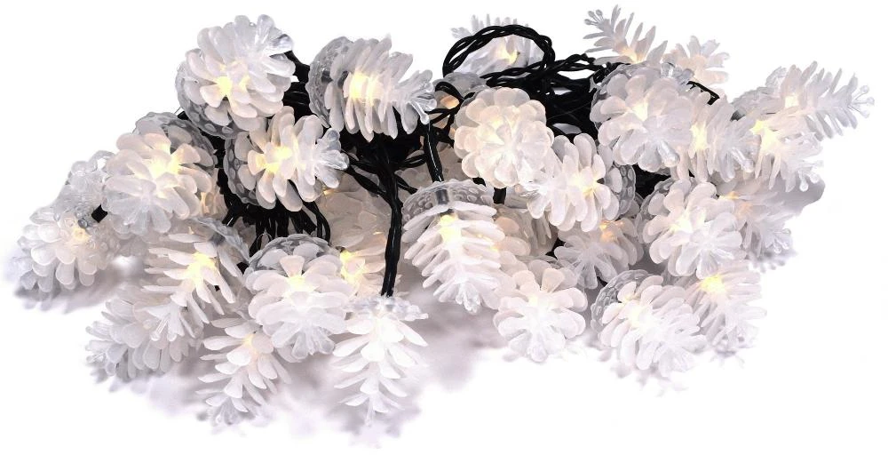 Retlux 40 LED balta šiltos eglutės lemputės