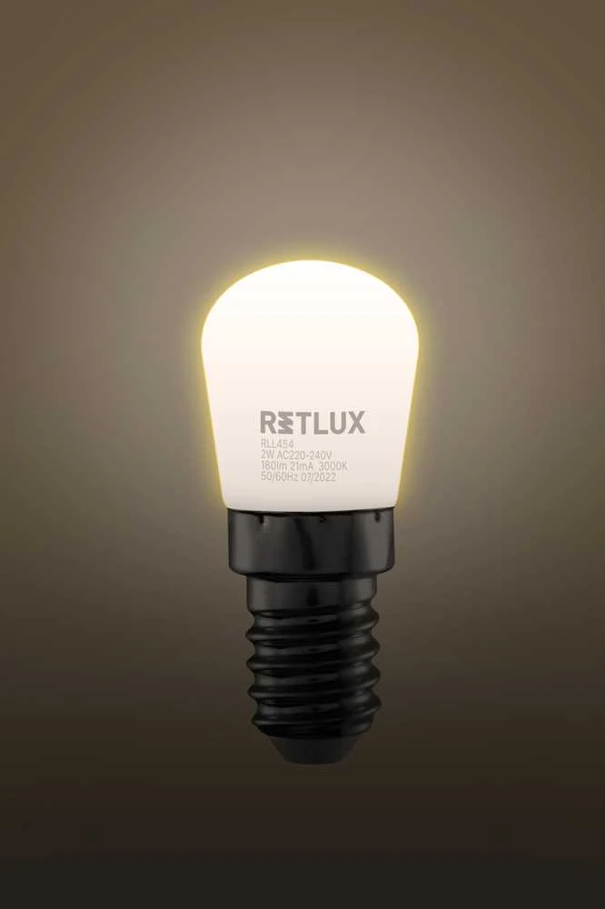 RLL 454 E14 2W T26 šaldytuvas WW RETLUX