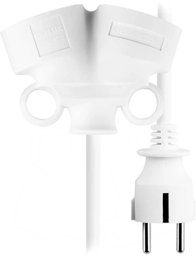 RPC 100 2m/3x1,5/16A doublesocket Retlux