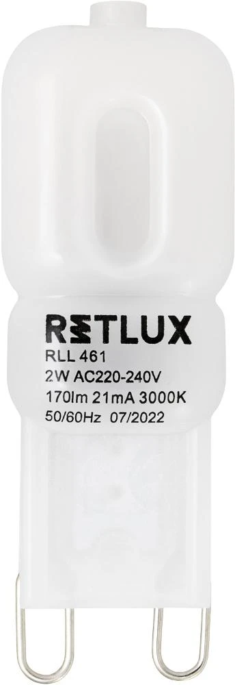 RLL 461 G9 2W LED WW RETLUX