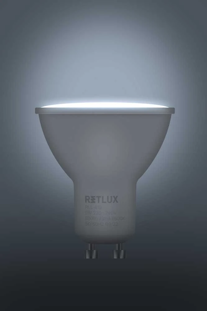 RLL 419 GU10 lemputė 9W DL RETLUX