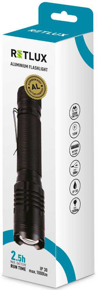 RPL 48 Lataraka LED 10W 6XAAA RETLUX