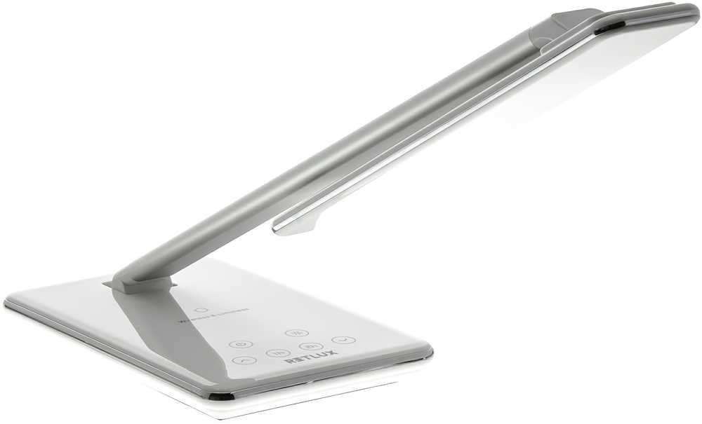 RTL 199 WH Lam.LED.stovas-Qi-USB 5W RETLUX
