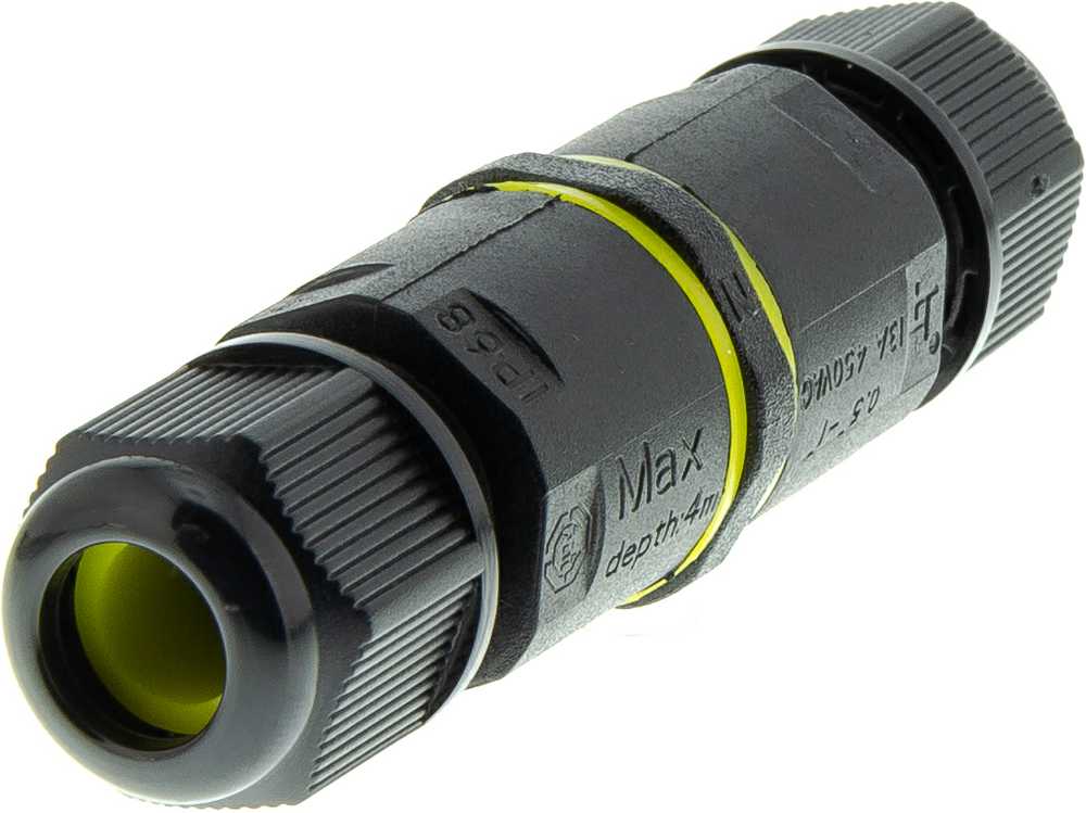 RSL 249 cable conn. IP68 plastikas RETLUX
