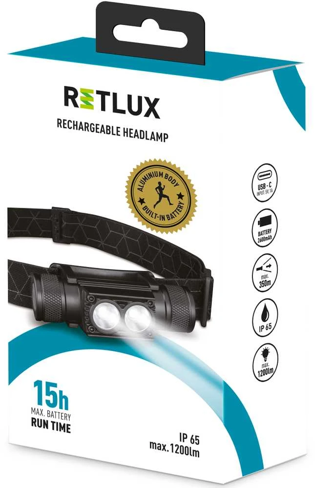 Retlux Priekinis žibintas