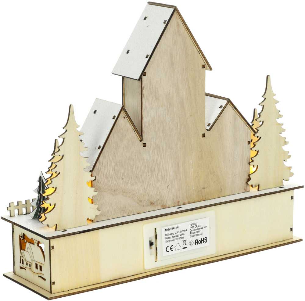 RXL 408 Village wood 9 LED RETLUX