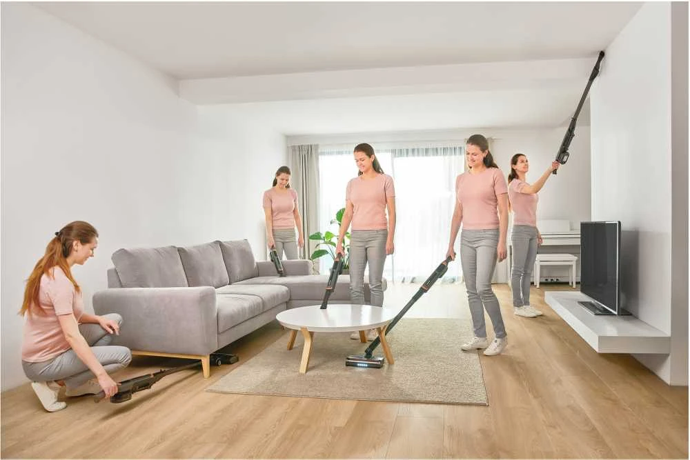 Sencor belaidis dulkių siurblys-šluota 2in1 SVC7315TI