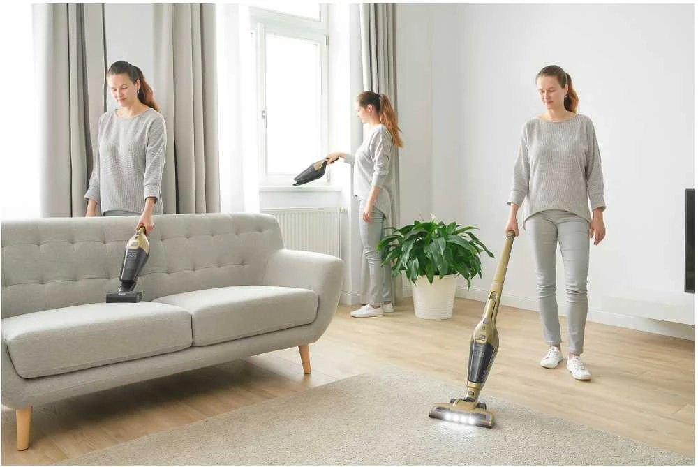 Sencor SVC 0607CH 3 viename belaidis vertikalus dulkių siurblys