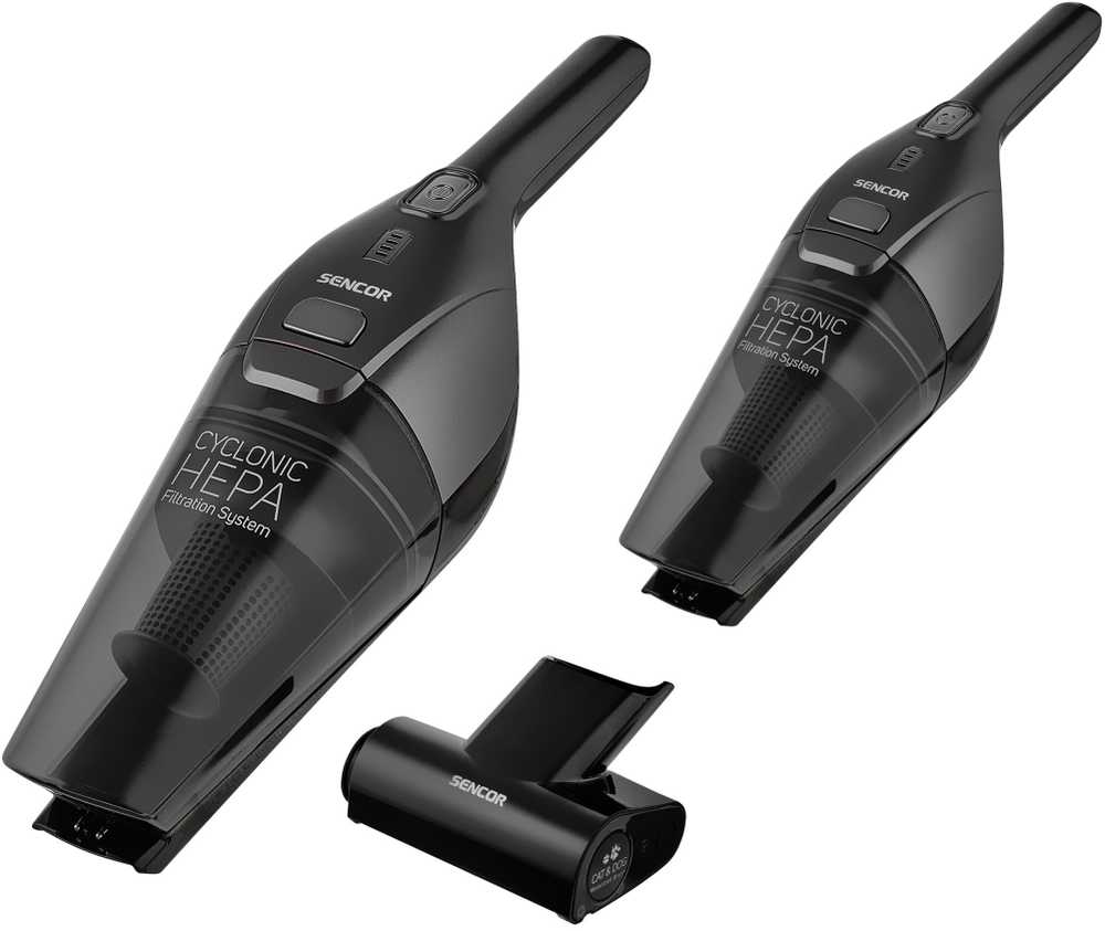 Sencor SVC 0608BK 3 viename belaidis vertikalus dulkių siurblys