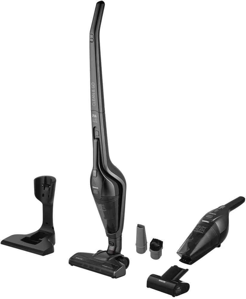 Sencor SVC 0608BK 3 viename belaidis vertikalus dulkių siurblys