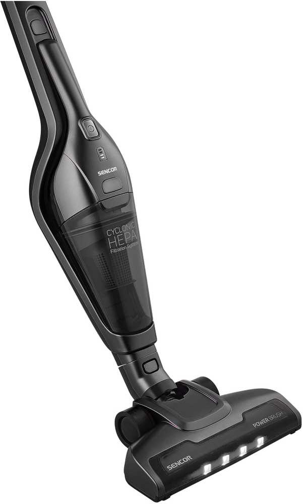 Sencor SVC 0608BK 3 viename belaidis vertikalus dulkių siurblys