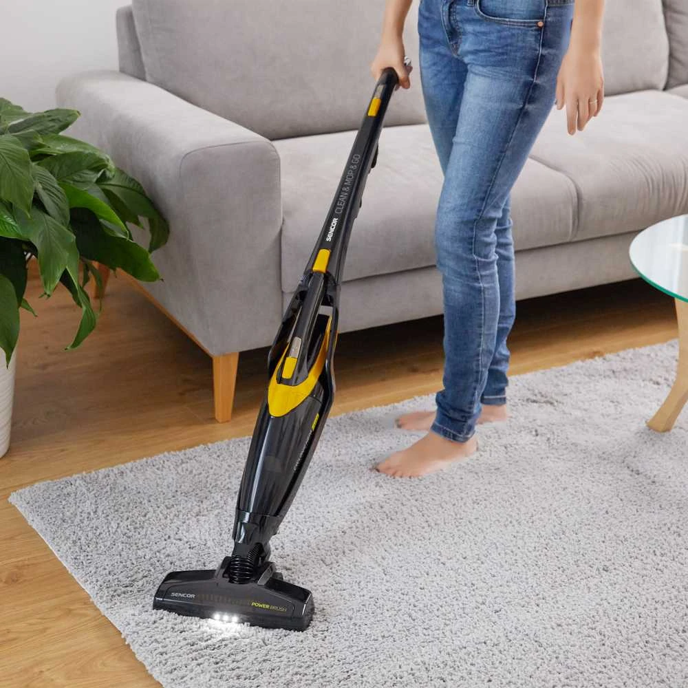 Sencor belaidis dulkių siurblys-šluota 3in1 SVC0741YL