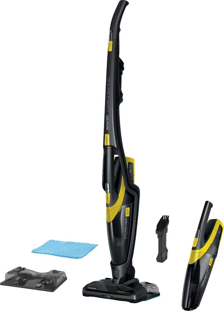 Sencor belaidis dulkių siurblys-šluota 3in1 SVC0741YL