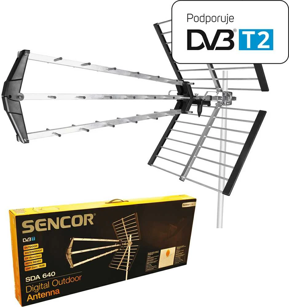 Lauko TV antena Sencor SDA 640