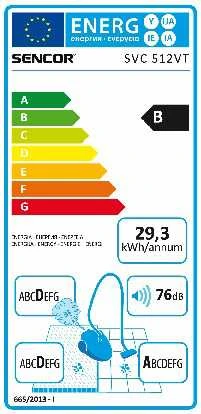 Dulkių siurblys SENCOR - SVC 512 VT-EUE2