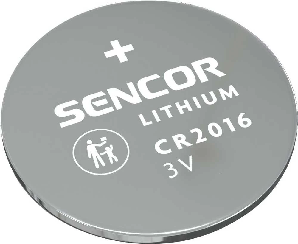 Sencor vienkartinės sidabrinės baterijos SR621SW, 1 vnt. pakuotė