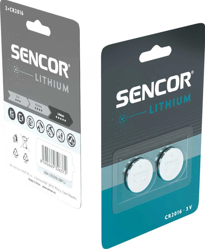 SBA CR2016 2BP Li SENCOR