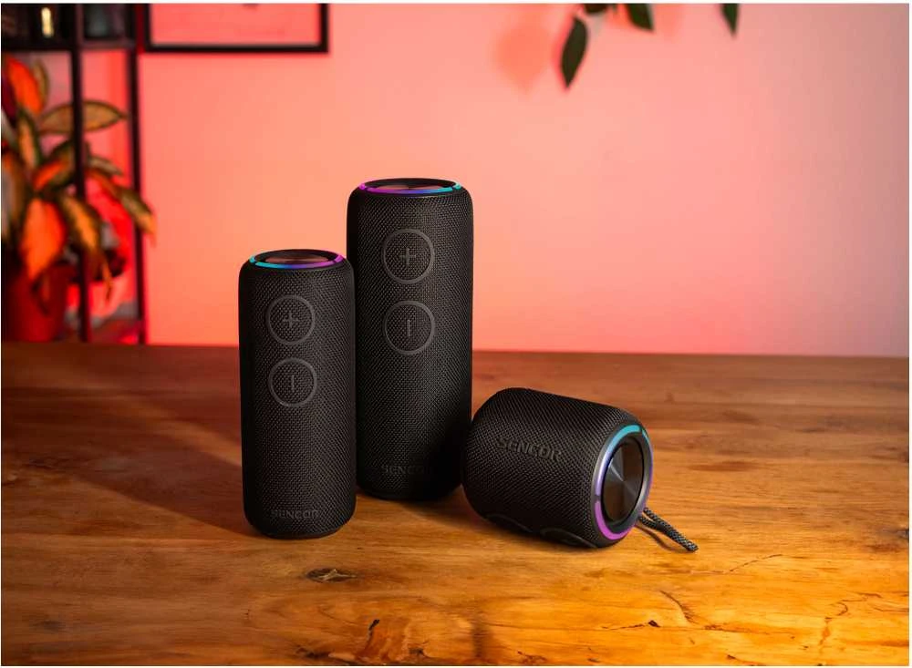 Sencor Garsiakalbis bluetooth SIRIUS 2 juoda galingumas 20W, LED, TWS