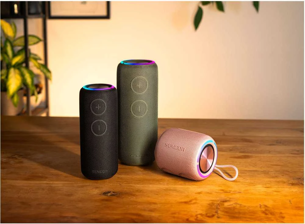 Sencor Garsiakalbis bluetooth SIRIUS 2 juoda galingumas 20W, LED, TWS