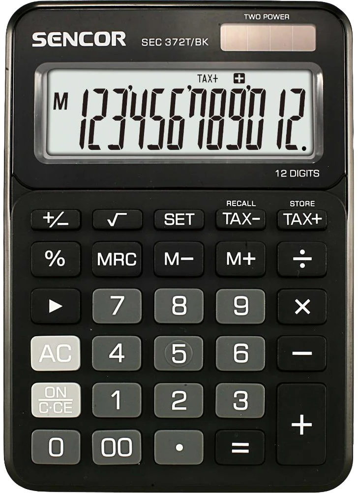 Sencor SEC 372T / BK skaičiuotuvas