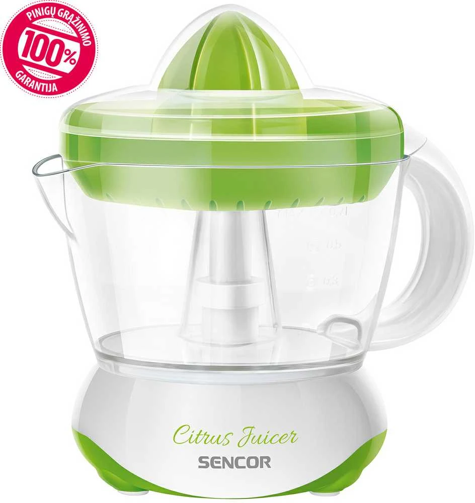 Sencor elektrinė sulčiaspaudė citrusiniams vaisiams SCJ1051GR