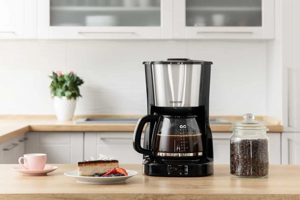 Kavos aparatas SENCOR Coffe Maker, 1000W, 1.25l, 10-12 puodelių