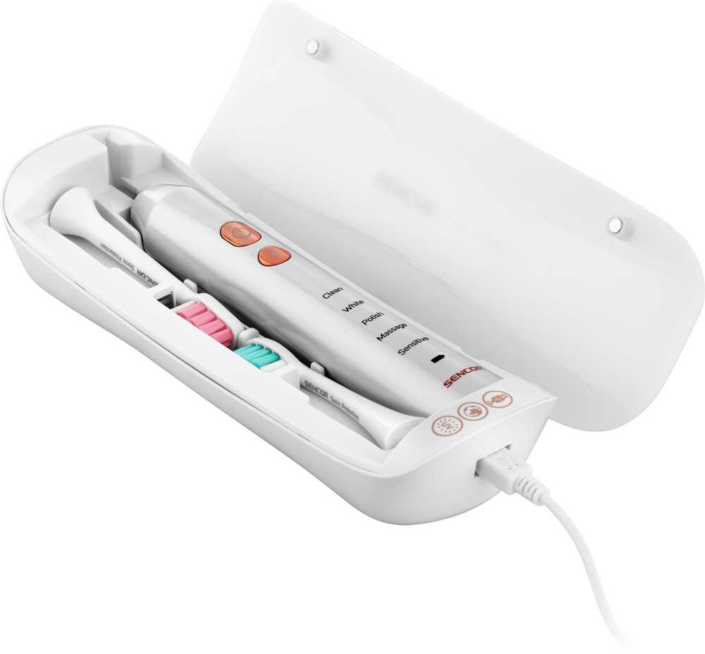 Sencor Sonic toothbrush SOC 3313PW dantų šepetėlis