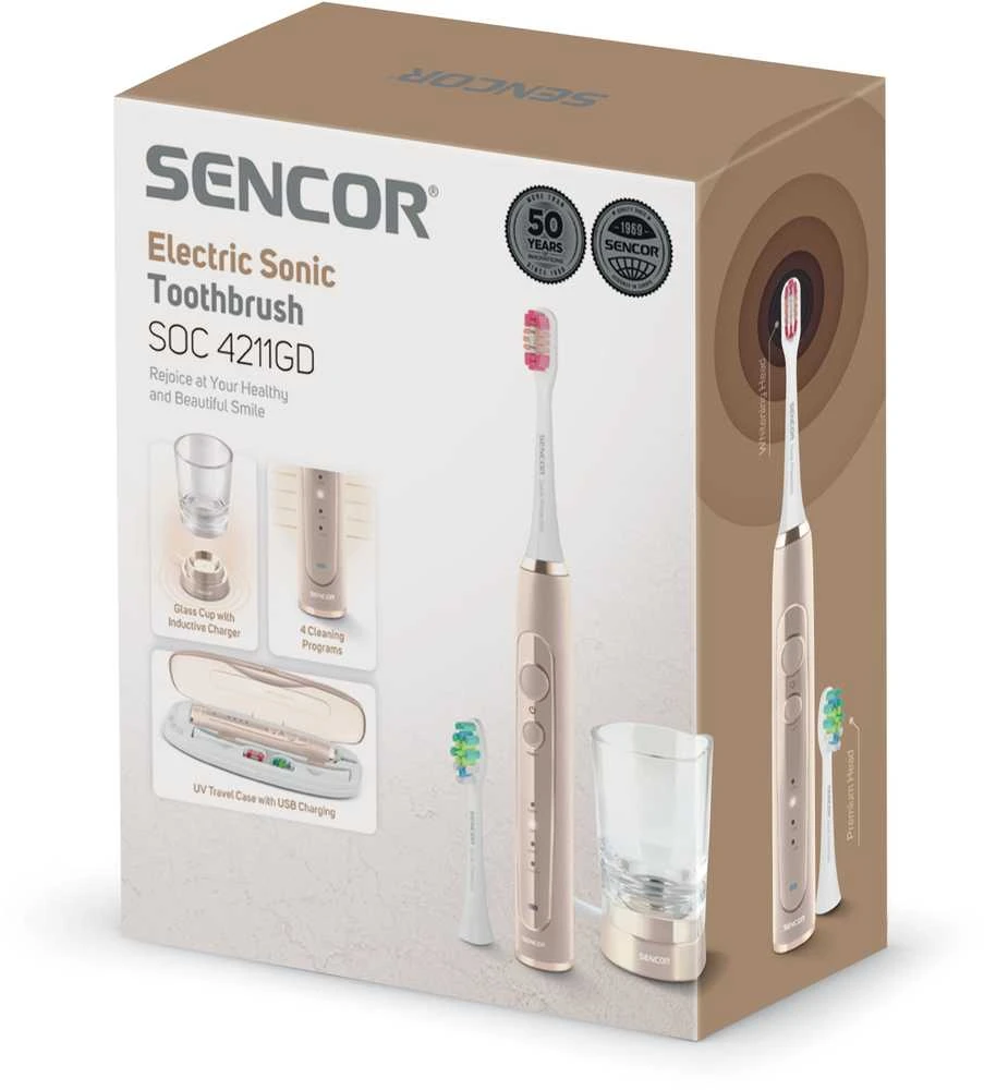 Dantų šepetėlis Šepetėlis Sencor SOC 4211GD