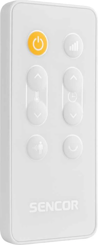 Sencor Keraminis šildytuvas SFH 8019WH Galia 1200W / 2000W, nuotolinio valdymo pultas