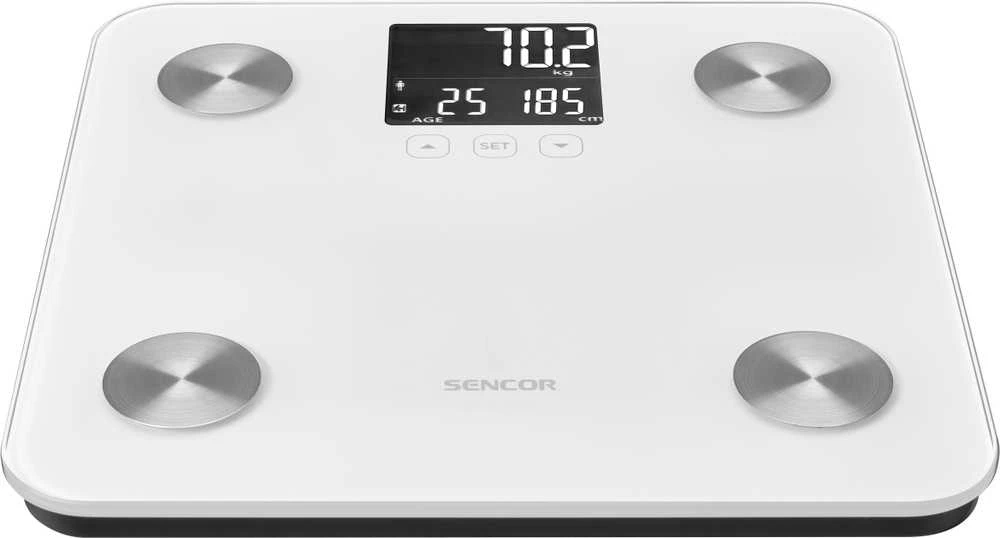 Vonios svarstyklės Sencor SBS 6025WH