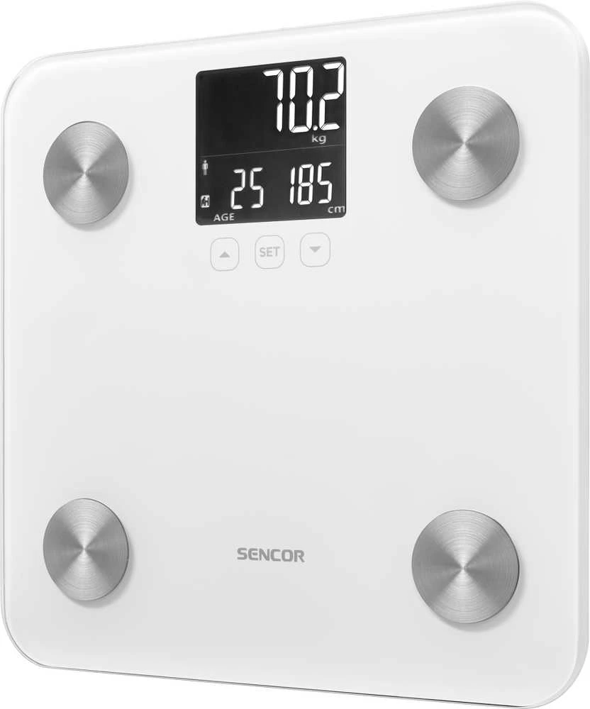 Vonios svarstyklės Sencor SBS 6025WH
