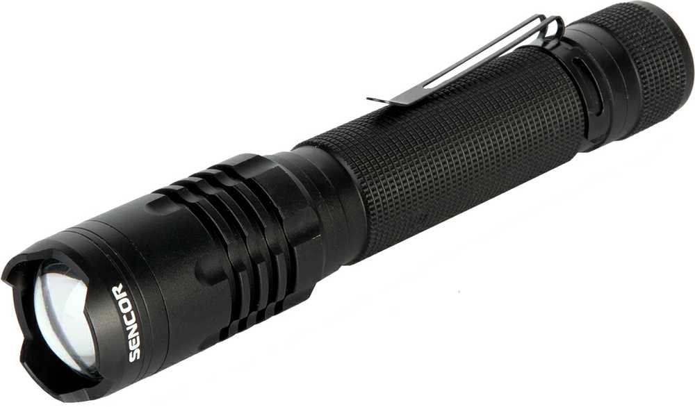 Žibintuvėlis klasyczna Sencor SLL 48 LED 10W 1000lm do 300m aliuminio 3-tryby