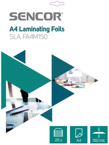 Sencor SLA FA4M150 folija A4 25 vnt.