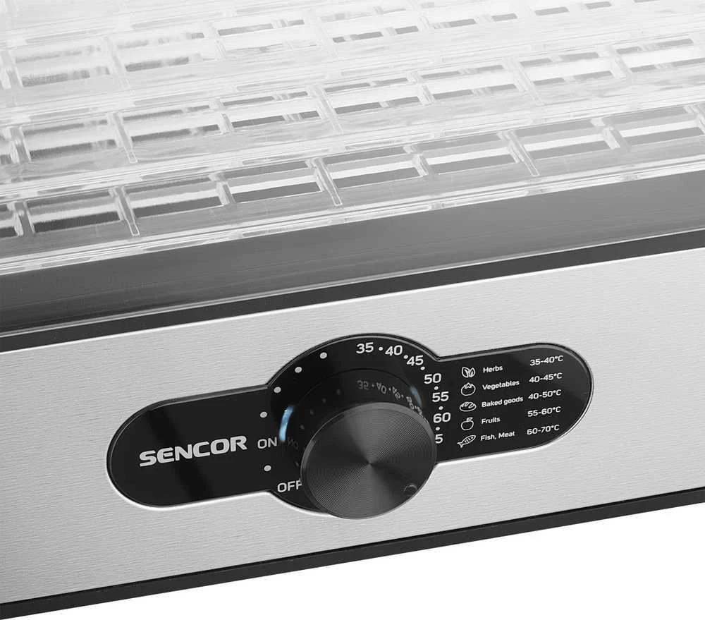 Sencor elektrinė maisto džiovyklė SFD950SS