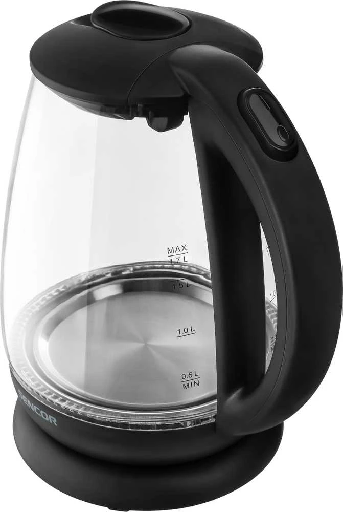 Sencor elektrinis stiklinis virdulys, stiklinis 1.7L 2200W, SWK 1785BK